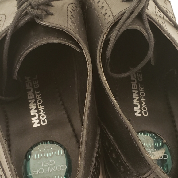 NUNNBUSH Leather Black Oxfords Size 13